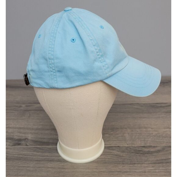 VTG 90s Polo by Ralph Lauren BL Cap Streetwear YL Pony Prep Leather Strapback - Picture 4 of 12